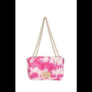 Jelavu Tie Dye Shoulder Bag The Barney Pink